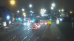 Křižovatka ulic Komenského a Velké Novosady