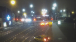 Křižovatka ulic Komenského a Velké Novosady