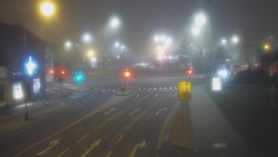 Křižovatka ulic Komenského a Velké Novosady