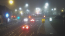 Křižovatka ulic Komenského a Velké Novosady