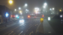 Křižovatka ulic Komenského a Velké Novosady