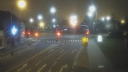 Křižovatka ulic Komenského a Velké Novosady