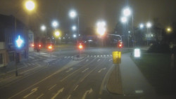 Křižovatka ulic Komenského a Velké Novosady