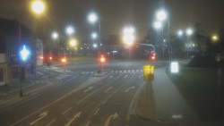 Křižovatka ulic Komenského a Velké Novosady