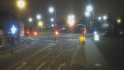 Křižovatka ulic Komenského a Velké Novosady