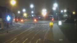 Křižovatka ulic Komenského a Velké Novosady