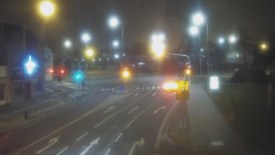 Křižovatka ulic Komenského a Velké Novosady