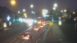 Křižovatka ulic Komenského a Velké Novosady