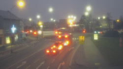 Křižovatka ulic Komenského a Velké Novosady