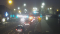 Křižovatka ulic Komenského a Velké Novosady