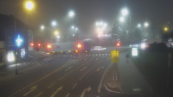 Křižovatka ulic Komenského a Velké Novosady