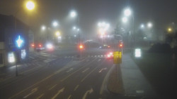 Křižovatka ulic Komenského a Velké Novosady