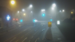 Křižovatka ulic Komenského a Velké Novosady