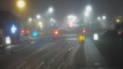 Křižovatka ulic Komenského a Velké Novosady