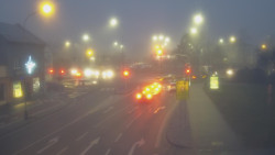 Křižovatka ulic Komenského a Velké Novosady