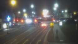 Křižovatka ulic Komenského a Velké Novosady