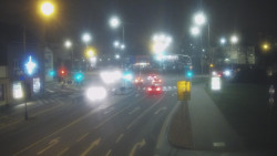 Křižovatka ulic Komenského a Velké Novosady