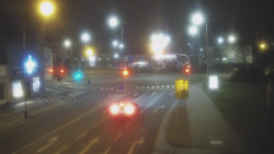 Křižovatka ulic Komenského a Velké Novosady