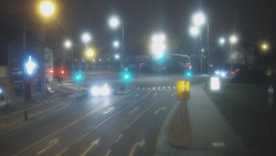 Křižovatka ulic Komenského a Velké Novosady