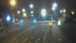 Křižovatka ulic Komenského a Velké Novosady