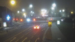 Křižovatka ulic Komenského a Velké Novosady