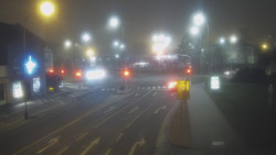 Křižovatka ulic Komenského a Velké Novosady