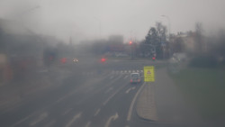 Křižovatka ulic Komenského a Velké Novosady