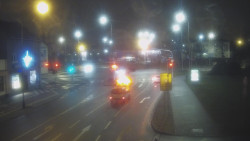 Křižovatka ulic Komenského a Velké Novosady