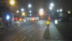 Křižovatka ulic Komenského a Velké Novosady