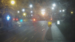 Křižovatka ulic Komenského a Velké Novosady