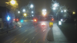 Křižovatka ulic Komenského a Velké Novosady