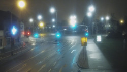 Křižovatka ulic Komenského a Velké Novosady