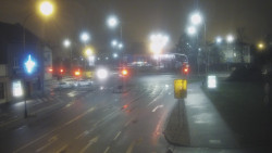 Křižovatka ulic Komenského a Velké Novosady