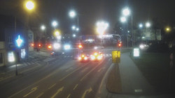 Křižovatka ulic Komenského a Velké Novosady