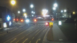 Křižovatka ulic Komenského a Velké Novosady