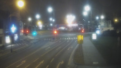 Křižovatka ulic Komenského a Velké Novosady