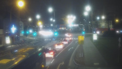 Křižovatka ulic Komenského a Velké Novosady