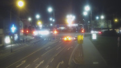 Křižovatka ulic Komenského a Velké Novosady