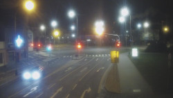 Křižovatka ulic Komenského a Velké Novosady