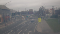 Křižovatka ulic Komenského a Velké Novosady