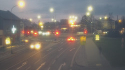 Křižovatka ulic Komenského a Velké Novosady