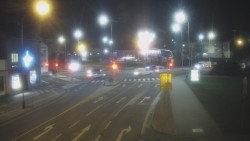 Křižovatka ulic Komenského a Velké Novosady