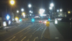 Křižovatka ulic Komenského a Velké Novosady