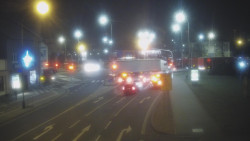 Křižovatka ulic Komenského a Velké Novosady