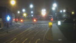 Křižovatka ulic Komenského a Velké Novosady