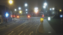 Křižovatka ulic Komenského a Velké Novosady