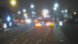 Křižovatka ulic Komenského a Velké Novosady