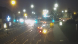 Křižovatka ulic Komenského a Velké Novosady