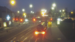 Křižovatka ulic Komenského a Velké Novosady