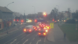 Křižovatka ulic Komenského a Velké Novosady